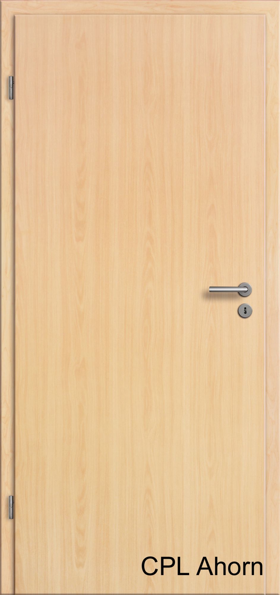 Rauchschutztür RS inkl. Zarge - CPL Holzdekore - Designkante